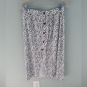 Polka dot skirt
